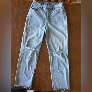 Wild Fable Super High Rise Slim Straight